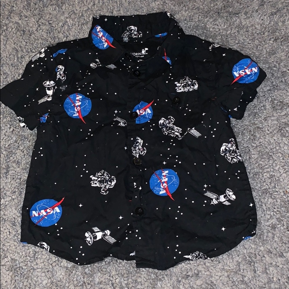 NASA button down